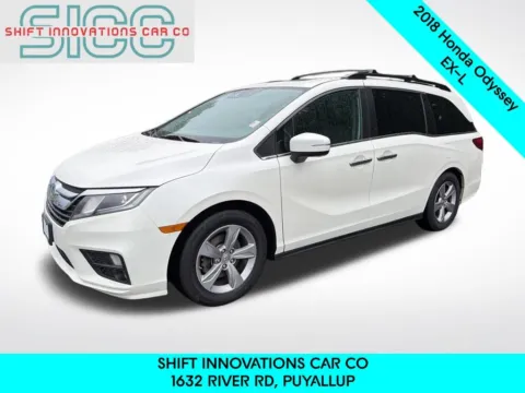 White 2018 Honda Odyssey EX-L for sale in Puyallup, WA