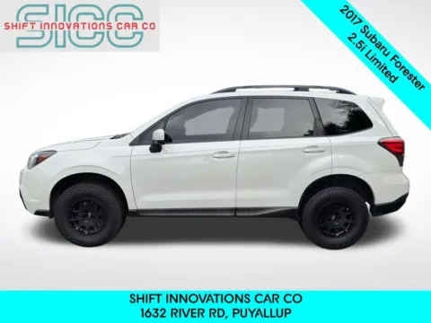 Another view of 2017 Subaru Forester 2.5i Limited for sale in Puyallup, WA at Shift Innovations Car Co