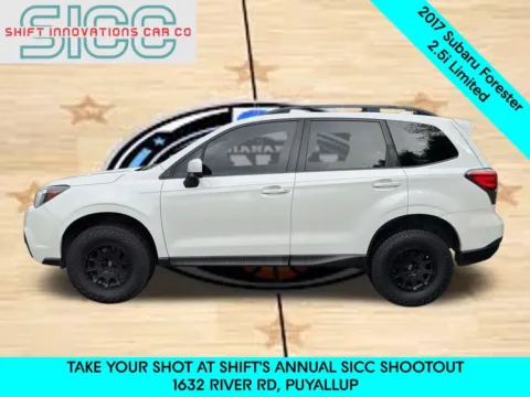 Another view of 2017 Subaru Forester 2.5i Limited for sale in Puyallup, WA at Shift Innovations Car Co