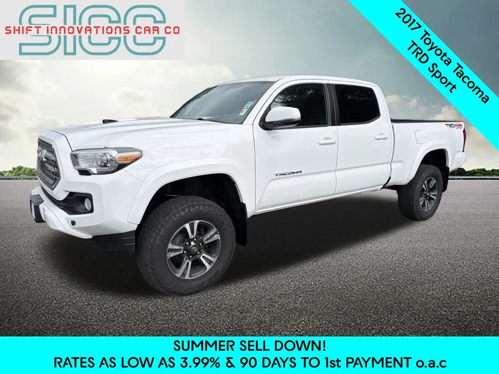 White 2017 Toyota Tacoma TRD Sport for sale in Puyallup, WA