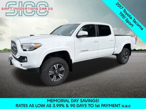 White 2017 Toyota Tacoma TRD Sport for sale in Puyallup, WA