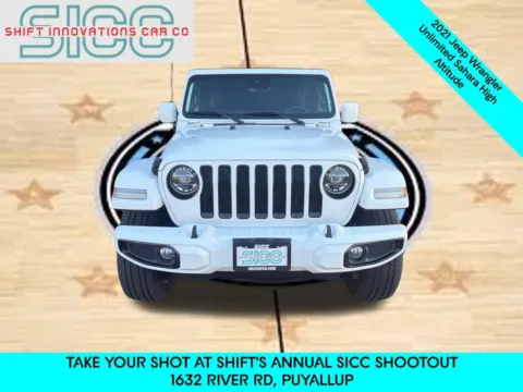 Photos of 2021 Jeep Wrangler Unlimited Sahara High Altitude for sale in Puyallup, WA at Shift Innovations Car Co