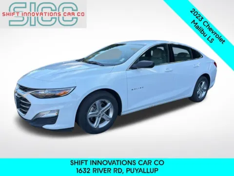 White 2023 Chevrolet Malibu LS for sale in Puyallup, WA