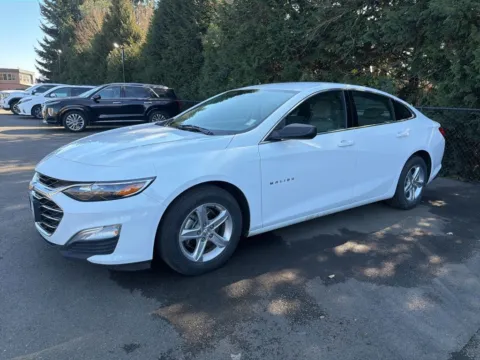White 2023 Chevrolet Malibu LS for sale in Puyallup, WA