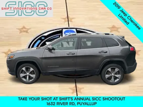 Another view of 2019 Jeep Cherokee Limited for sale in Puyallup, WA at Shift Innovations Car Co