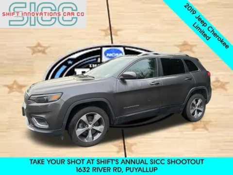 Gray 2019 Jeep Cherokee Limited for sale in Puyallup, WA