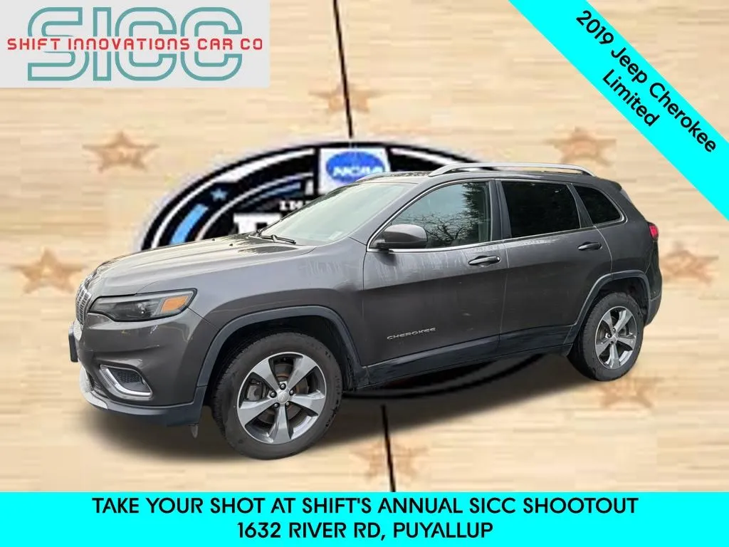Gray 2019 Jeep Cherokee Limited for sale in Puyallup, WA