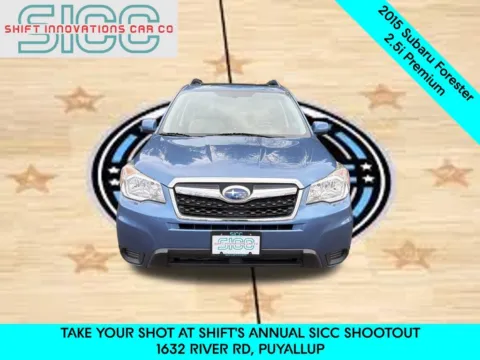 Photos of 2015 Subaru Forester 2.5i Premium for sale in Puyallup, WA at Shift Innovations Car Co