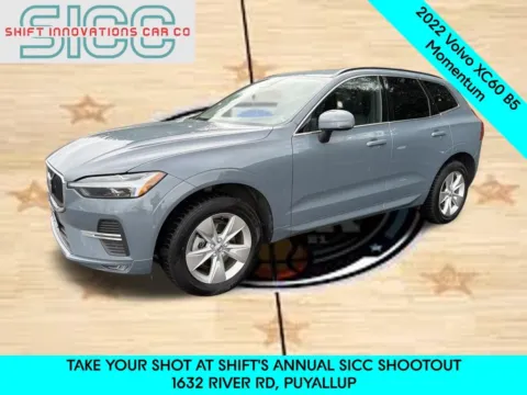 Gray 2022 Volvo XC60 B5 Momentum for sale in Puyallup, WA