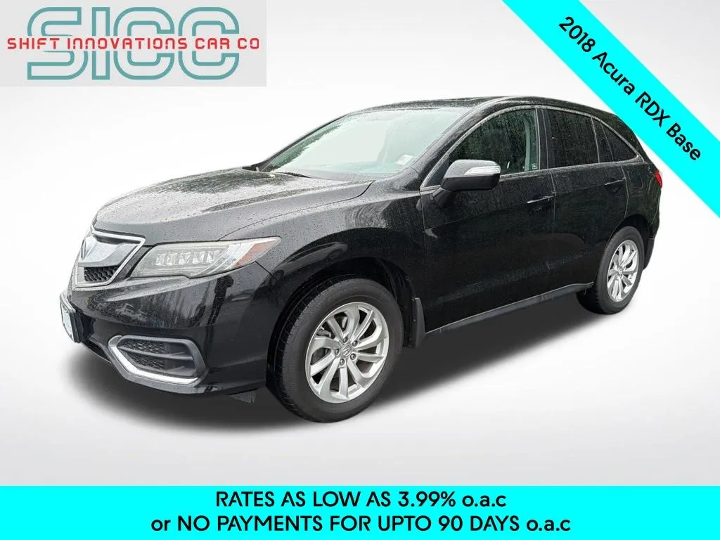 Black 2018 Acura RDX AcuraWatch Plus Package for sale in Puyallup, WA