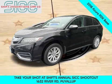 Black 2018 Acura RDX AcuraWatch Plus Package for sale in Puyallup, WA