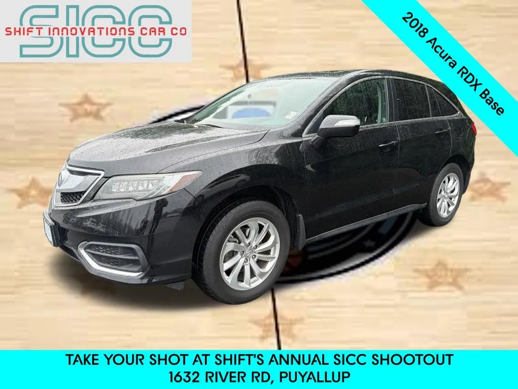 Black 2018 Acura RDX AcuraWatch Plus Package for sale in Puyallup, WA