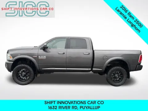 Another view of 2016 Ram 2500 Laramie Longhorn for sale in Puyallup, WA at Shift Innovations Car Co