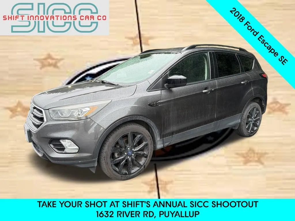 Gray 2018 Ford Escape SE for sale in Puyallup, WA