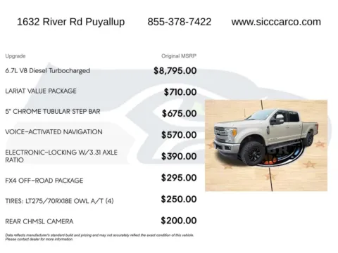 More photos of 2017 Ford F-350SD Lariat at Shift Innovations Car Co, WA