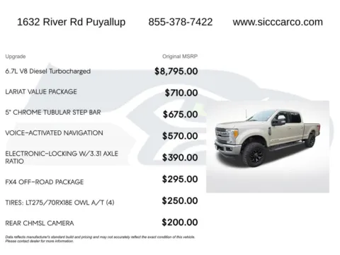 More photos of 2017 Ford F-350SD Lariat at Shift Innovations Car Co, WA