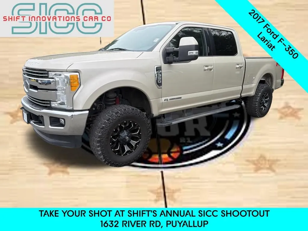 White 2017 Ford F-350SD Lariat for sale in Puyallup, WA