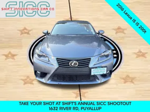 Photos of 2016 Lexus IS 200t for sale in Puyallup, WA at Shift Innovations Car Co