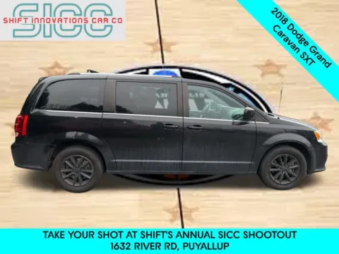 Photos of 2018 Dodge Grand Caravan SXT for sale in Puyallup, WA at Shift Innovations Car Co