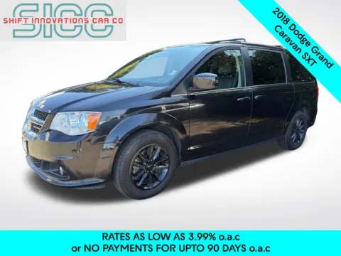 Black 2018 Dodge Grand Caravan SXT for sale in Puyallup, WA