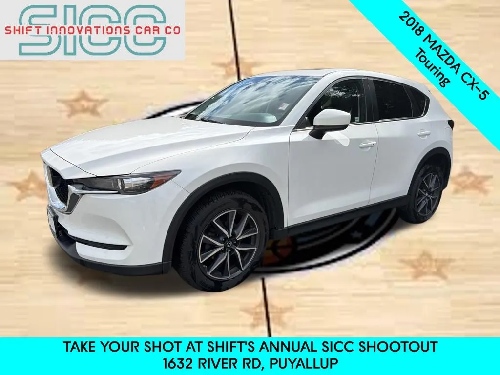 White 2018 Mazda CX-5 Touring for sale in Puyallup, WA