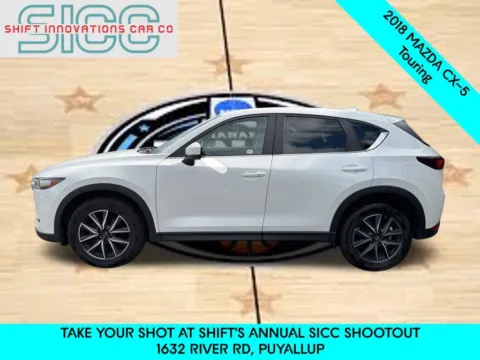 Another view of 2018 Mazda CX-5 Touring for sale in Puyallup, WA at Shift Innovations Car Co