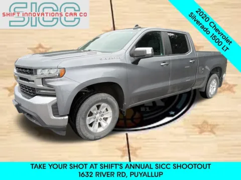 Gray 2020 Chevrolet Silverado 1500 LT for sale in Puyallup, WA