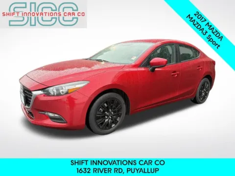 Red 2017 Mazda Mazda3 Sport for sale in Puyallup, WA