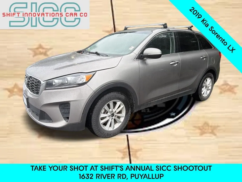 Silver 2019 Kia Sorento LX for sale in Puyallup, WA