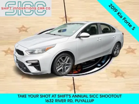 Silver 2019 Kia Forte S for sale in Puyallup, WA