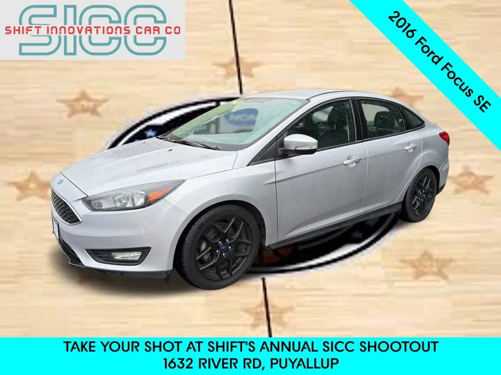 Silver 2016 Ford Focus SE for sale in Puyallup, WA