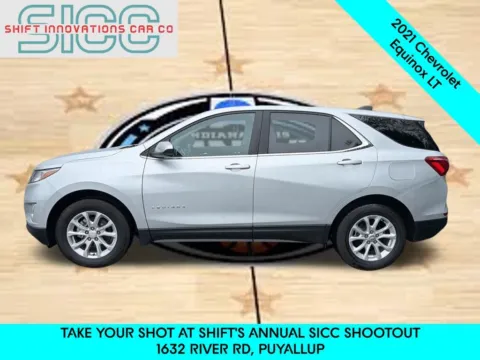 Another view of 2021 Chevrolet Equinox LT for sale in Puyallup, WA at Shift Innovations Car Co