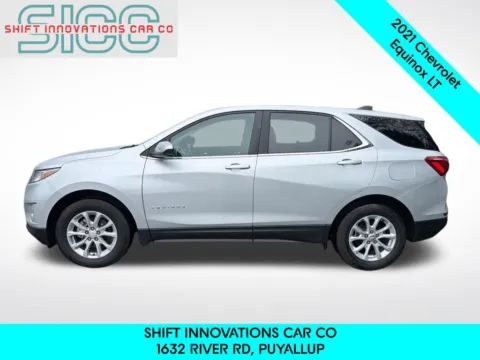 Another view of 2021 Chevrolet Equinox LT for sale in Puyallup, WA at Shift Innovations Car Co