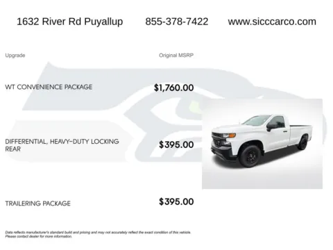 More photos of 2019 Chevrolet Silverado 1500 WT at Shift Innovations Car Co, WA