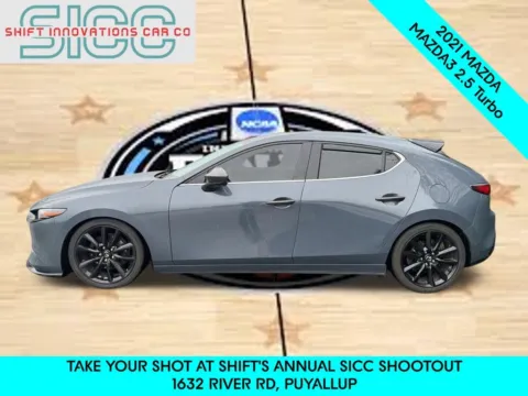 Another view of 2021 Mazda Mazda3 Premium Plus for sale in Puyallup, WA at Shift Innovations Car Co