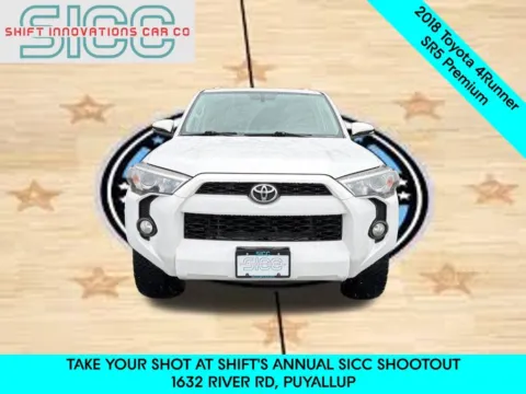 Photos of 2018 Toyota 4Runner SR5 Premium for sale in Puyallup, WA at Shift Innovations Car Co