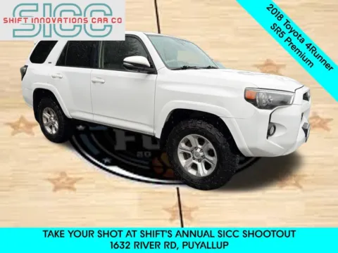 Another view of 2018 Toyota 4Runner SR5 Premium for sale in Puyallup, WA at Shift Innovations Car Co