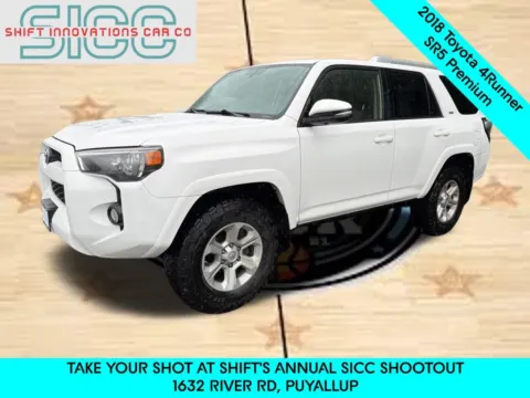 Red 2018 Toyota 4Runner SR5 Premium for sale in Puyallup, WA