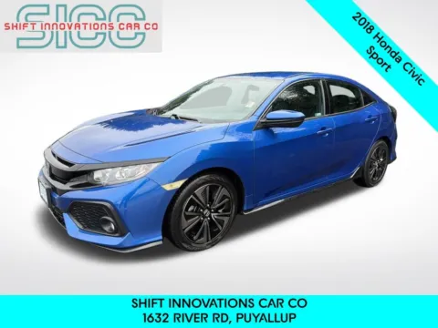 Blue 2018 Honda Civic Sport for sale in Puyallup, WA