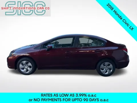 Another view of 2015 Honda Civic LX for sale in Puyallup, WA at Shift Innovations Car Co
