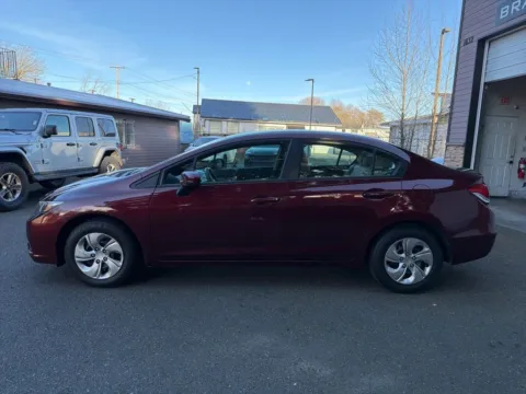 Another view of 2015 Honda Civic LX for sale in Puyallup, WA at Shift Innovations Car Co