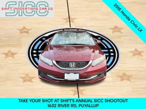 Photos of 2015 Honda Civic LX for sale in Puyallup, WA at Shift Innovations Car Co