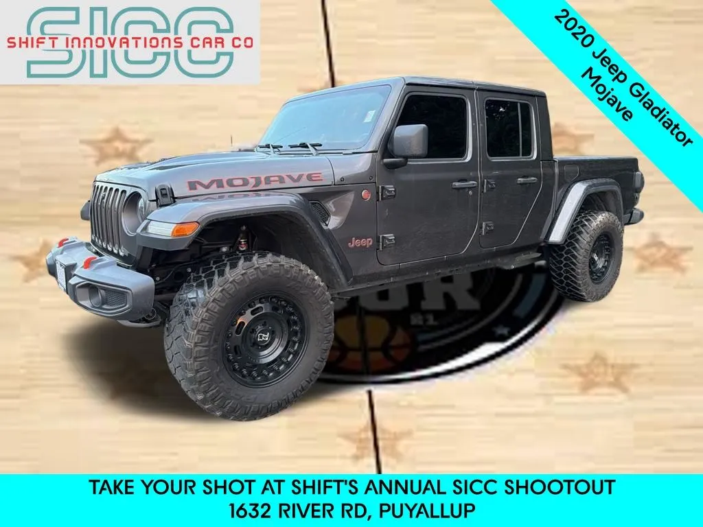 Gray 2020 Jeep Gladiator Mojave for sale in Puyallup, WA