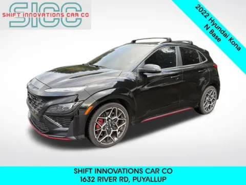 Black 2022 Hyundai Kona N for sale in Puyallup, WA