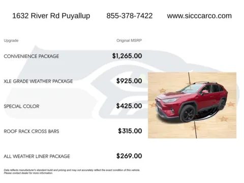 More photos of 2020 Toyota RAV4 Hybrid XLE at Shift Innovations Car Co, WA