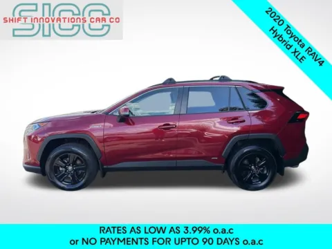 Another view of 2020 Toyota RAV4 Hybrid XLE for sale in Puyallup, WA at Shift Innovations Car Co