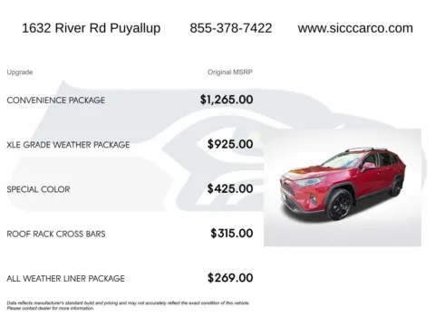 More photos of 2020 Toyota RAV4 Hybrid XLE at Shift Innovations Car Co, WA