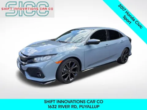 Blue 2017 Honda Civic Sport for sale in Puyallup, WA