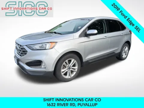 Silver 2019 Ford Edge SEL for sale in Puyallup, WA