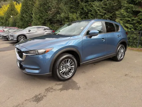 Blue 2017 Mazda CX-5 Touring for sale in Puyallup, WA